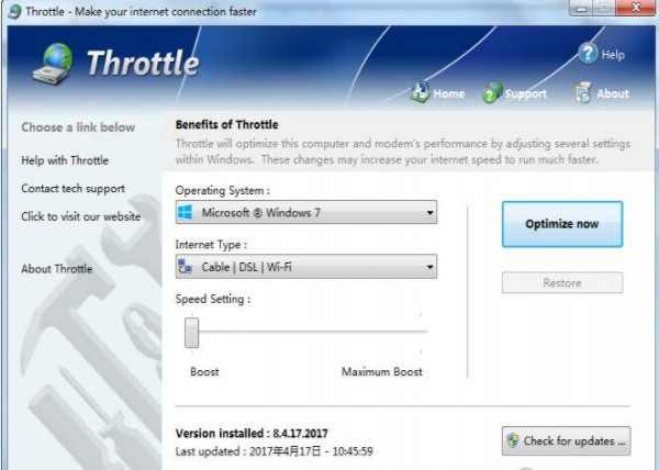 Throttle网络优化工具