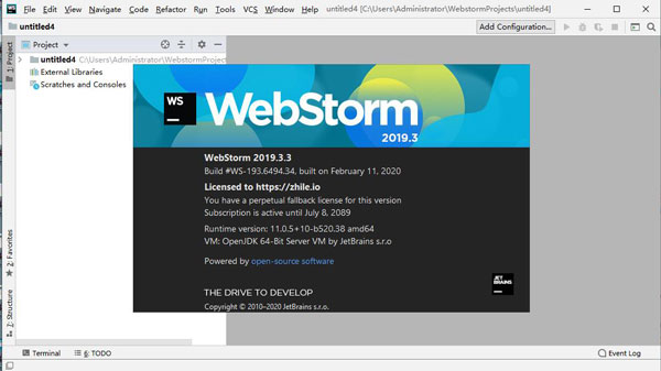 webstorm 2019.3.3破解安装教程_WebStorm 2019破解版安装教程