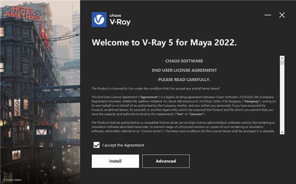 vray for maya 2022