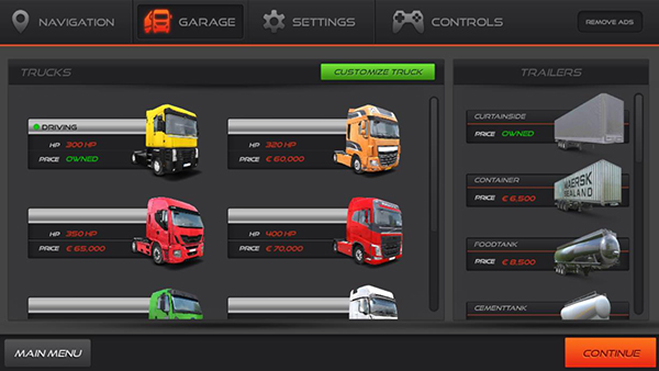 欧洲卡车模拟器2下载手机版正版